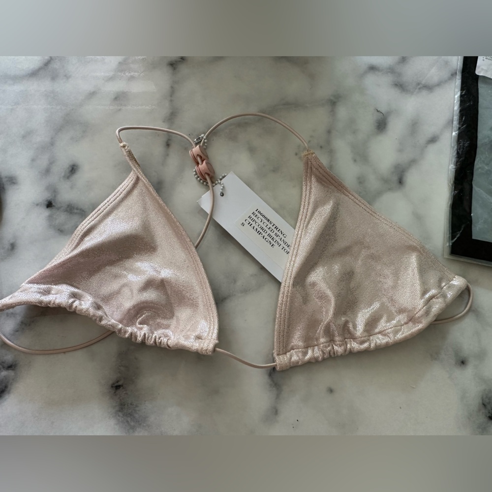 Adam SELMAN String mini bikini top